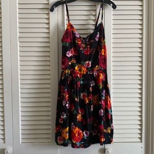 Wet seal dress with semi open back
